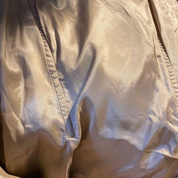 Vintage Made in USA Positively Ellyn gold lace open back halter mini dress - Picture 6 of 16